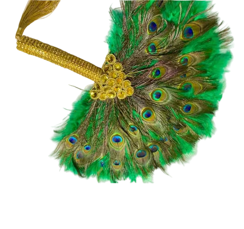 Beryl Feather Hand Fan — product image 4