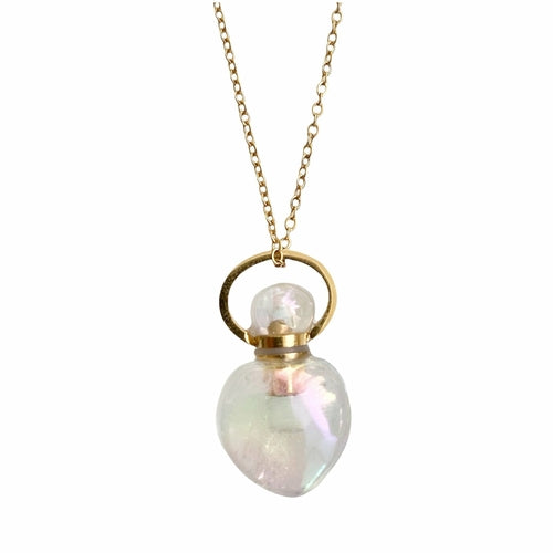 Angel Aura Aroma Gem Necklace - Teardrop