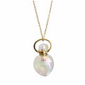 Angel Aura Aroma Gem Necklace - Teardrop