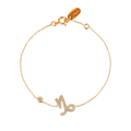 Capricorn Sterling Silver Zodiac Bracelet — product image