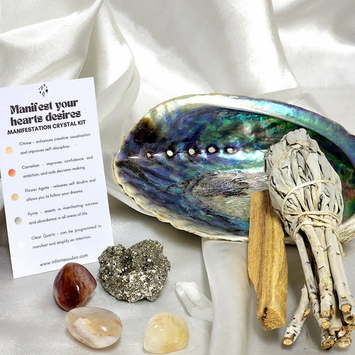 Smudge Kit: Manifest Your Heart's Desires - Manifestation