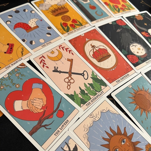 Cartes de Tarot Magie de la Lune — Lin Écologique