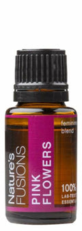 Mélange d'Huiles Essentielles Pures Fleurs Roses Équilibre Hormonal - 15ml