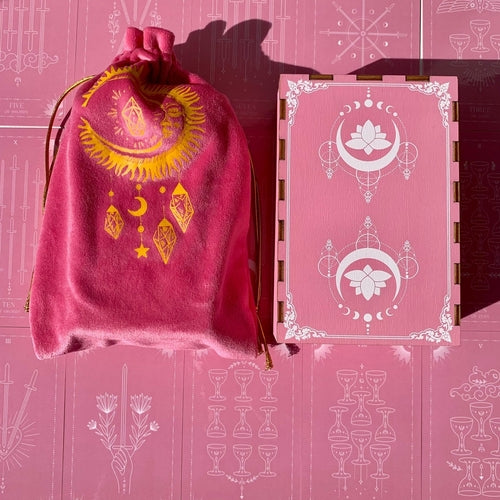 Таро «Рожевий Місяць», пластикова ламінація