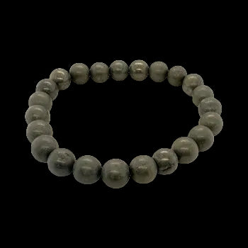 Gebo Rune Bracelet — Tourmalinated Quartz & Alabaster | THE XIII HOUSE — product image