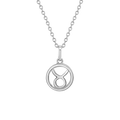 Taurus Sterling Silver Zodiac Necklace — product image 1