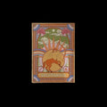 Sagittarius celestial framed canvas