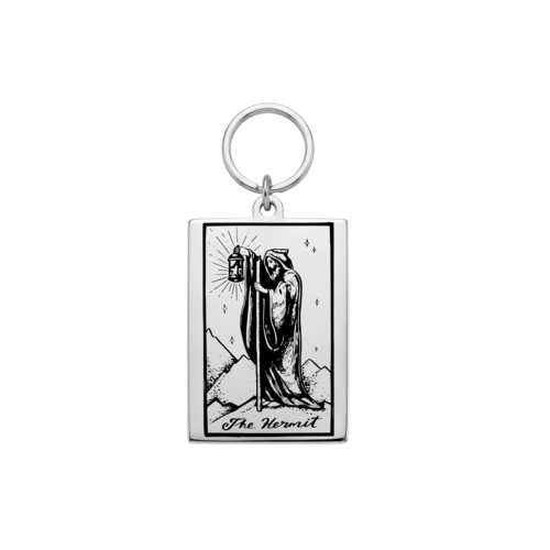 Hermit Mystic Tarot Haustier-ID-Anhänger & Charm