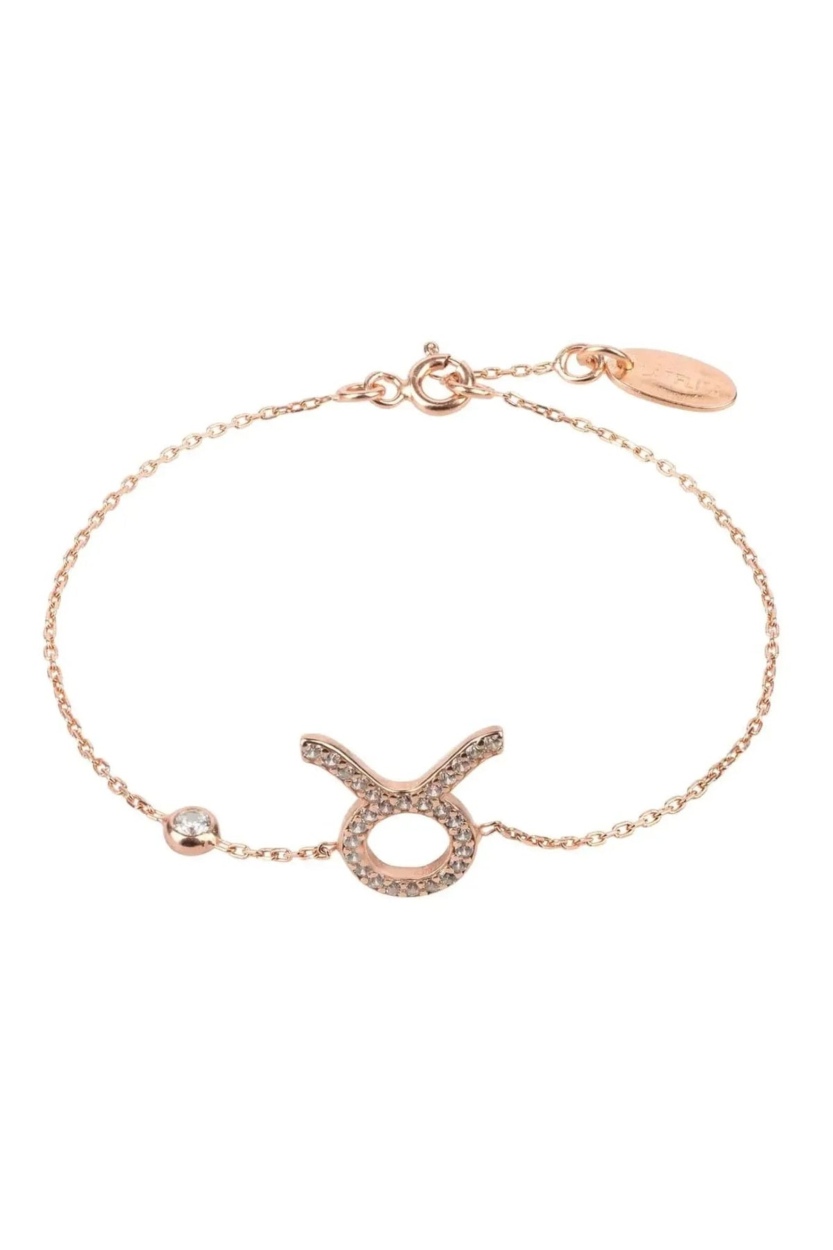 Taurus Sterling Silver Zodiac Bracelet — product image